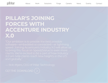 Tablet Screenshot of pillartechnology.com
